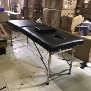 Giường vali giường gấp giường massa spa chân inox