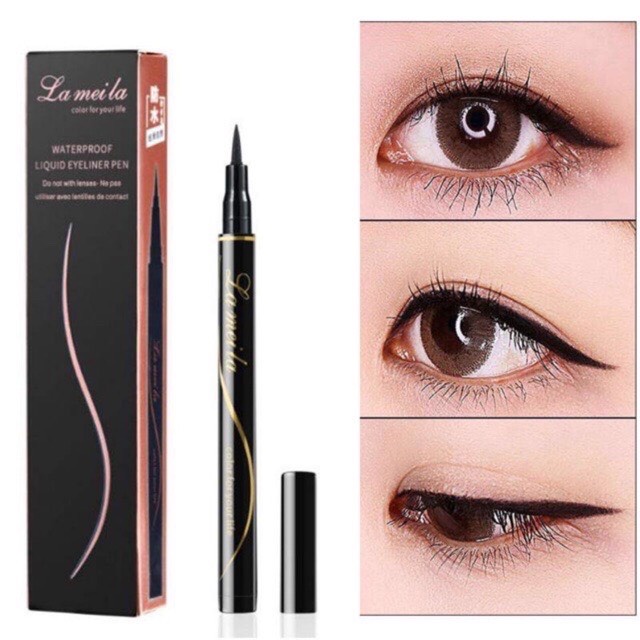 Bút kẻ mắt nước Lameila không trôi  eyeliner nội địa Xilin house