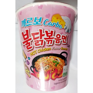 Mì SamYang phô mai carbonara hồng 80g
