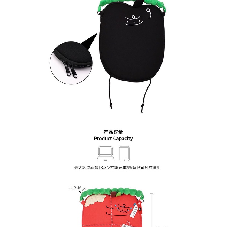 Vỏ Bọc Laptop 13.3 / 14 inch Phong Cách Hàn Quốc