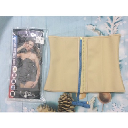 ĐAI NỊT BỤNG LATEX 9 XƯƠNG 25 CM LƯNG THẲNG-EO THON