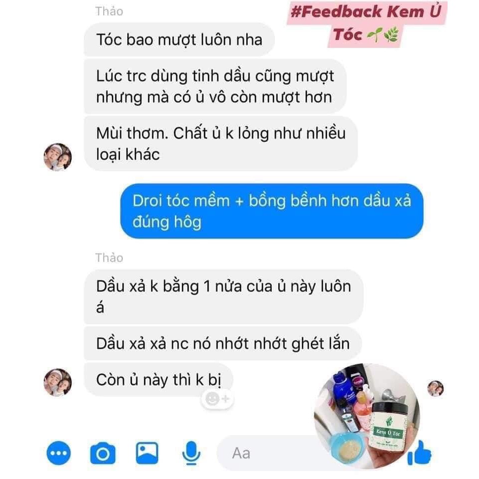 KEM Ủ XẢ TÓC giúp dưỡng tóc siêu mềm mượt, phục hồi đuôi tóc khô xơ, chẻ ngọn | BigBuy360 - bigbuy360.vn