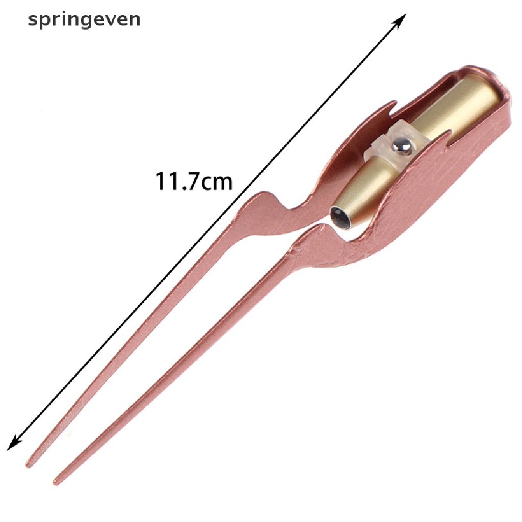 Nhíp Kẹp Vệ Sinh Tai / Mũi Có Đèn LED Bằng Thép Không Gỉ