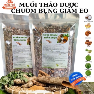 Muối Chườm Bụng Thảo Dược Giảm Eo Sau Sinh Handmade