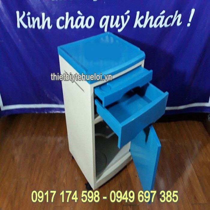 Tủ nhựa đầu giường bệnh loại lớn