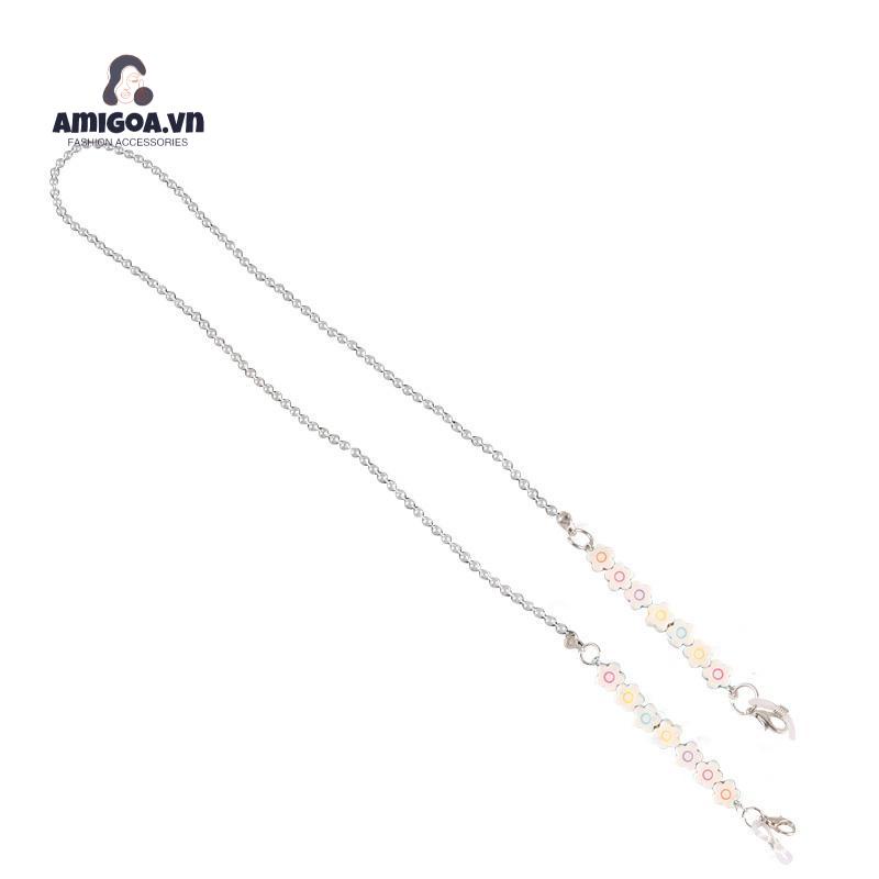 ✨✨Eyeglasses / mask strap made of transparent acrylic decorative cute smile face