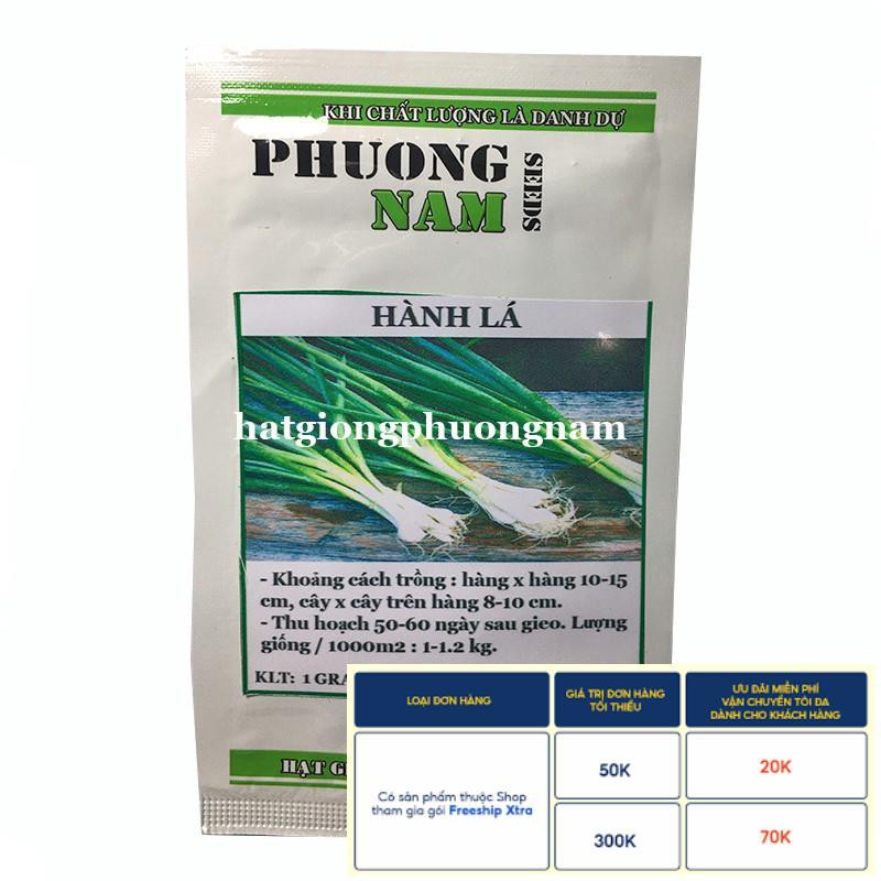 1GR - HẠT GIỐNG HÀNH LÁ