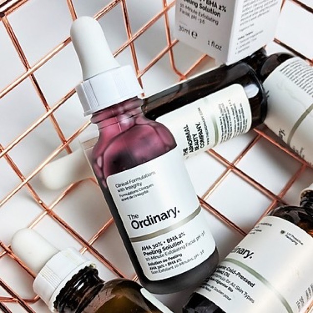 Tẩy da chết hoá học The Ordinary AHA 30% + BHA 2% Peeling Solution