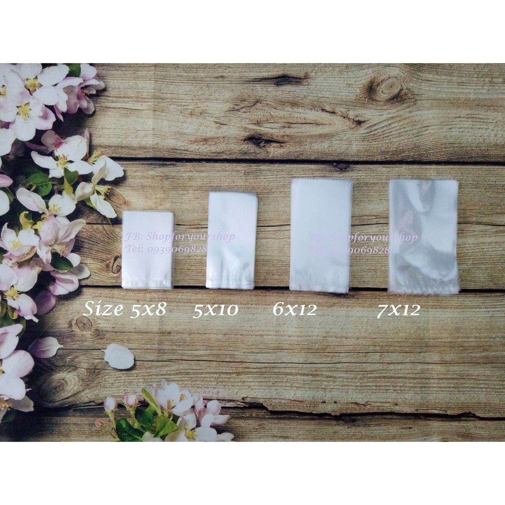 1Kg TÚI BÓNG KIẾNG PP (Mỏng)
