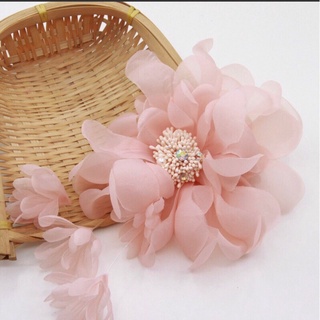 Hoa voan cài áo,đính váy áo