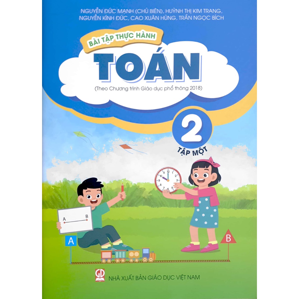 Sách - Bài tập thực hành Toán 2 tập 1 (Theo Chương trình Giáo dục phổ thông 2018)