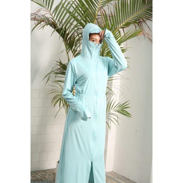 Áo choàng chống nắng toàn thân(loại đắt hàng cao cấp form thoải mái và chất dày dặn)