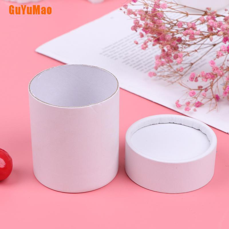 Hộp Đựng Hoa Giấy Hình Tròn Có Nắp Dùng Gói Quà Tặng