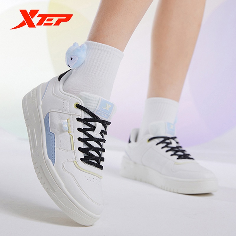 Giày thể thao nữ Xtep màu trắng năng động thời trang