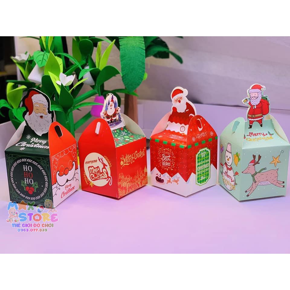 Hộp đựng quà Noel siêu đẹp - Vỏ hộp quà noel