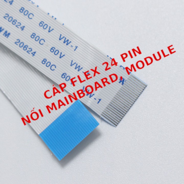 Cáp phẳng AWM 20624 24 pin thay cáp Xinya CviLux HAMBURG-SH-HF High-Tek JI-HAW AWM 20706