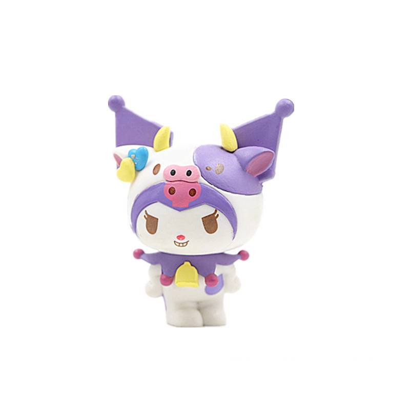 SANRIO Bộ 3 Mô Hình Nhân Vật Phim Hoạt Hình Trang Trí Nhà Cửa