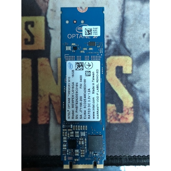 Ổ cứng SSD 16GB Intel Optane M.2 2280 PCIe