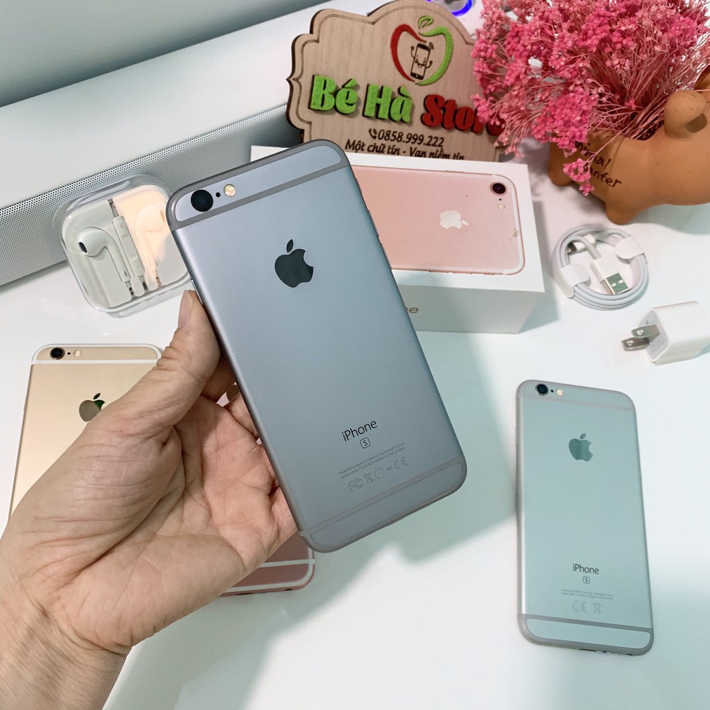 Điện Thoại iPhone 6S Quốc Tế - 64 Gb / 128Gb - Zin Đẹp 99% - Ram 2Gb/ Chip A9 - Fullbox - 30 ngày 1 đổi 1 - BH 6 tháng