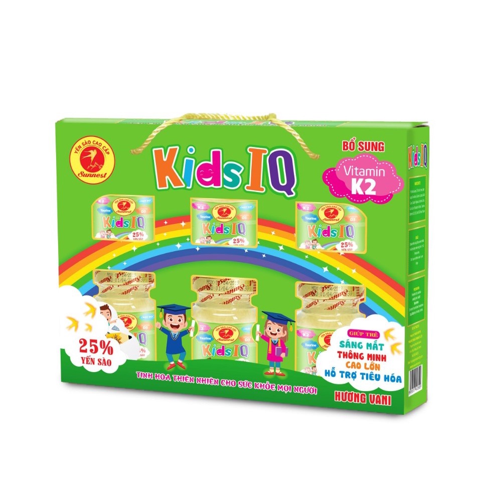 Yến sào Sunnest Trẻ em, giải pháp giúp bé thông minh, cao lớn