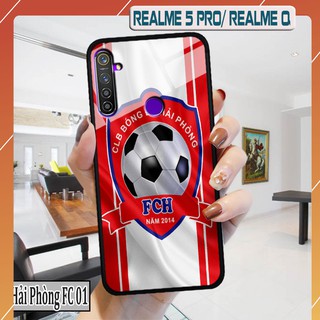 Ốp lưng REALME 5 PRO/ REALME Q - in logo đội bóng Việt Nam