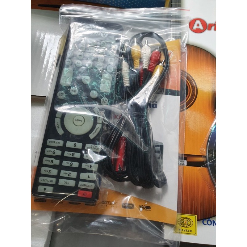 [ thùng cũ ]Đầu karaoke Arirang DH 3600 elite, tặng 02 Mic AR 36