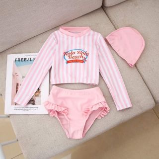 (có sẵn) set bikini dài tay cho bé gái