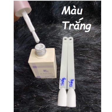 Sơn Gel Đen, Trắng, Nước Gạo, Trắng Ngà Burberry Chai 15ml