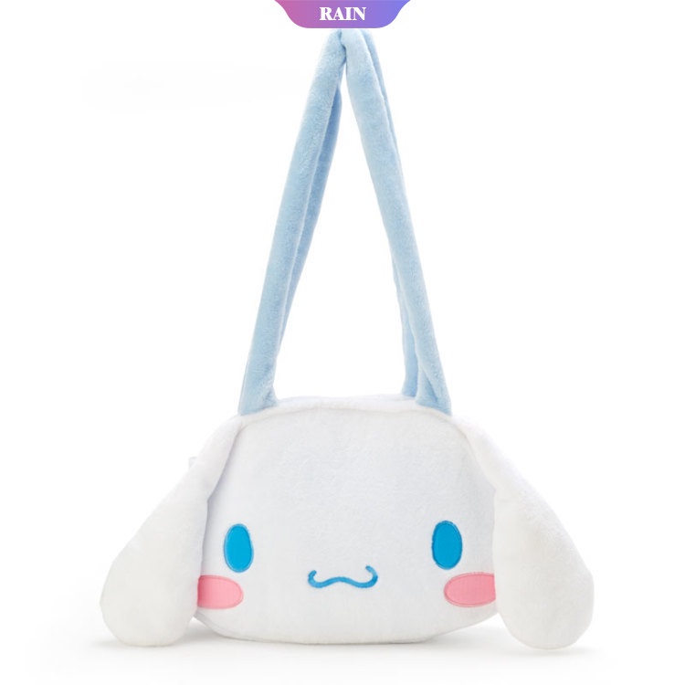 Túi Xách Đeo Vai Hình Sanrio Cinnamoroll Kuromi My Melody Nhồi Bông Hoạt Hình Cho Nữ [RAIN]