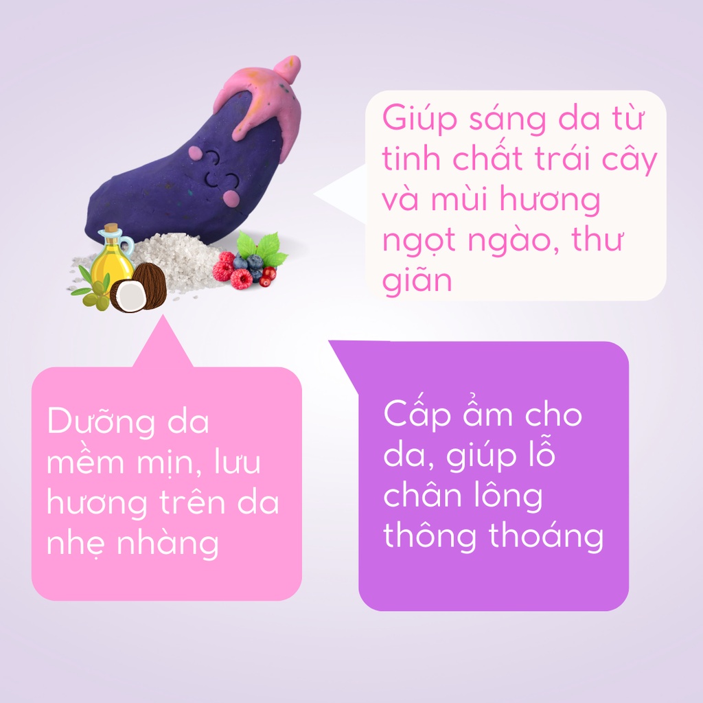 Bánh siêu tạo bọt bồn tắm BILLY [Labbi] Bubble Bar