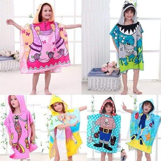 Khăn choàng tắm đi biển cho bé