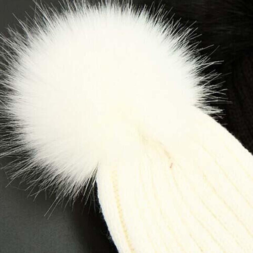 NIUYOU Mũ Beret Dệt Kim Thời Trang Mùa Đông Ấm Áp