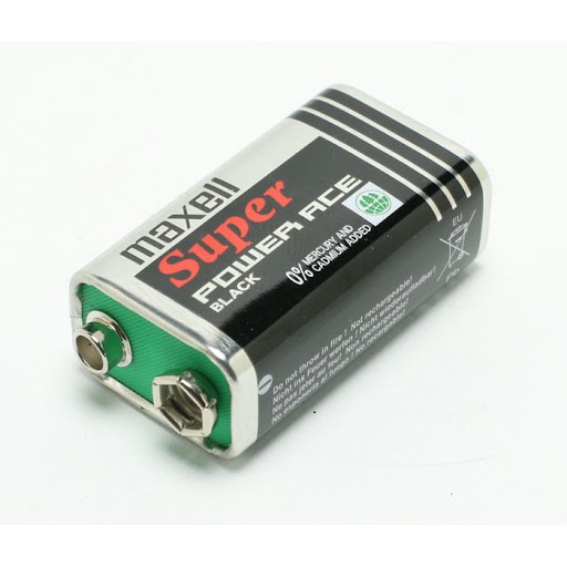 Pin vuông 9v Maxell Super Power Ace - 1 viên