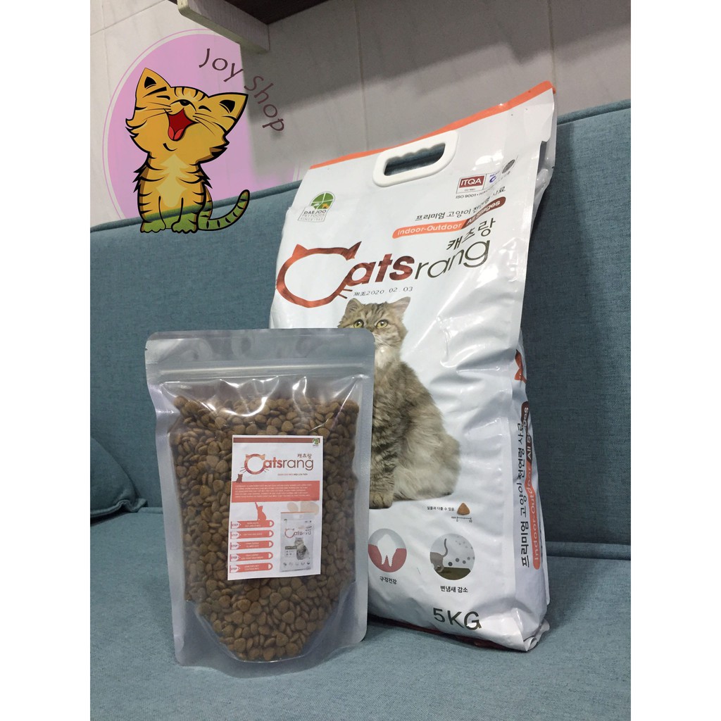 [FREESHIP ĐƠN 50K] HẠT CATSRANG HÀN QUỐC TÚI 5 KG