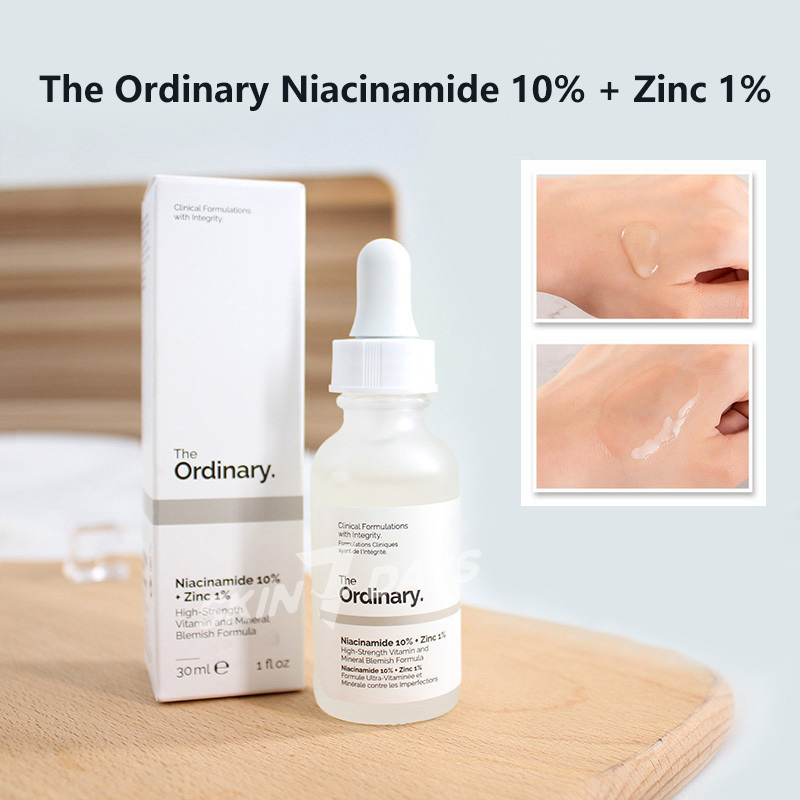 Tinh chất Niacinamide 10% + Zinc 1% - The Ordinary Serum Sáng Da, Se Khít lỗ Chân lông Ngừa Mụn