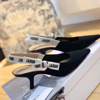 Giày Sandal Ja nữ 6p gót nhọn da gân fullbox thẻ túi cao cấp