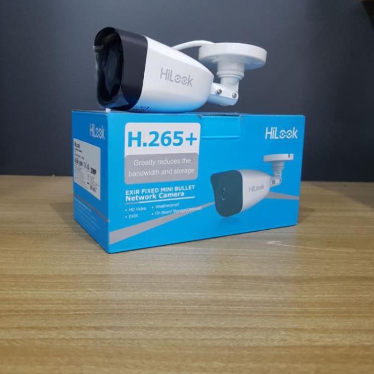 [Mã 154ELSALE2 giảm 7% đơn 300K] Camera IP hồng ngoại 2.0 Megapixel HILOOK IPC-B121H - Hàng chính hãng