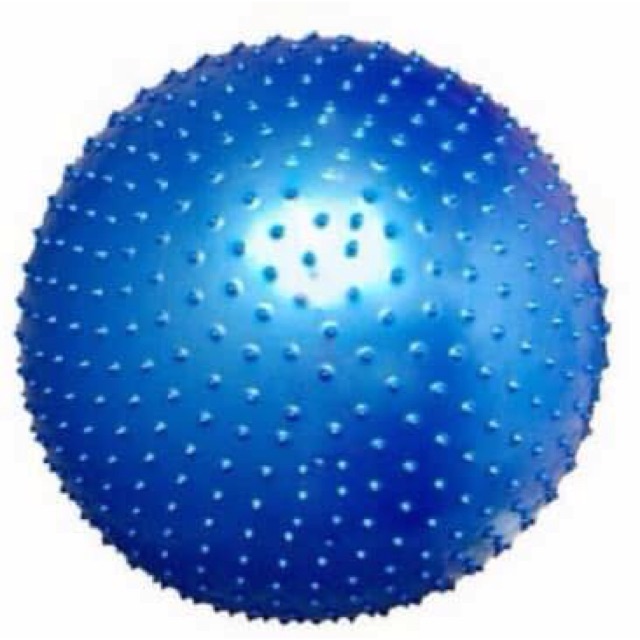 Bóng tập yoga gai ( Xanh dương )