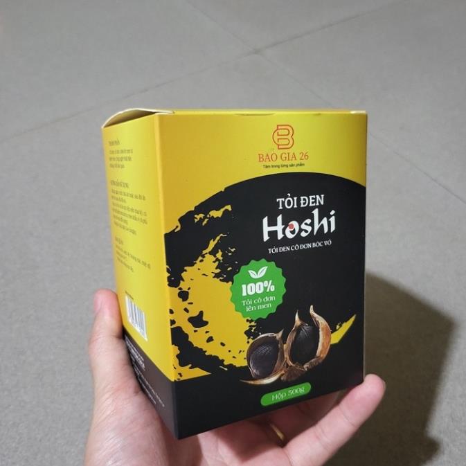 [500g] Tỏi đen cô đơn bóc vỏ - Đặc sản Sơn La