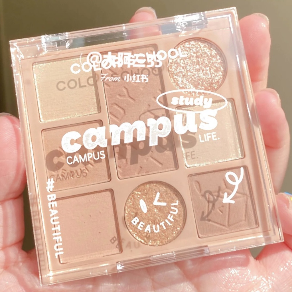 Bảng mắt 8 ô Color School Campus