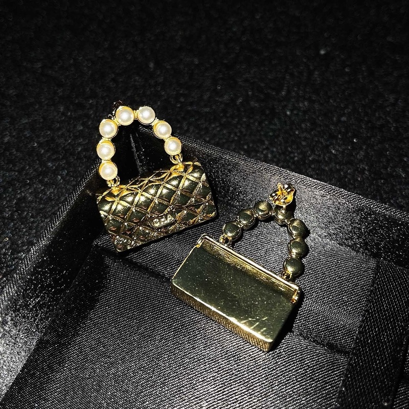 Khuyên Tai Túi Xách Phong Cách Retro Thanh Lịch