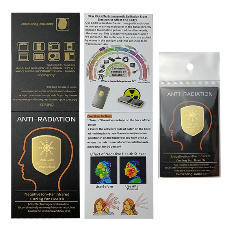 Bộ 10 Miếng Dán Chống Bức Xạ Cho Điện Thoại