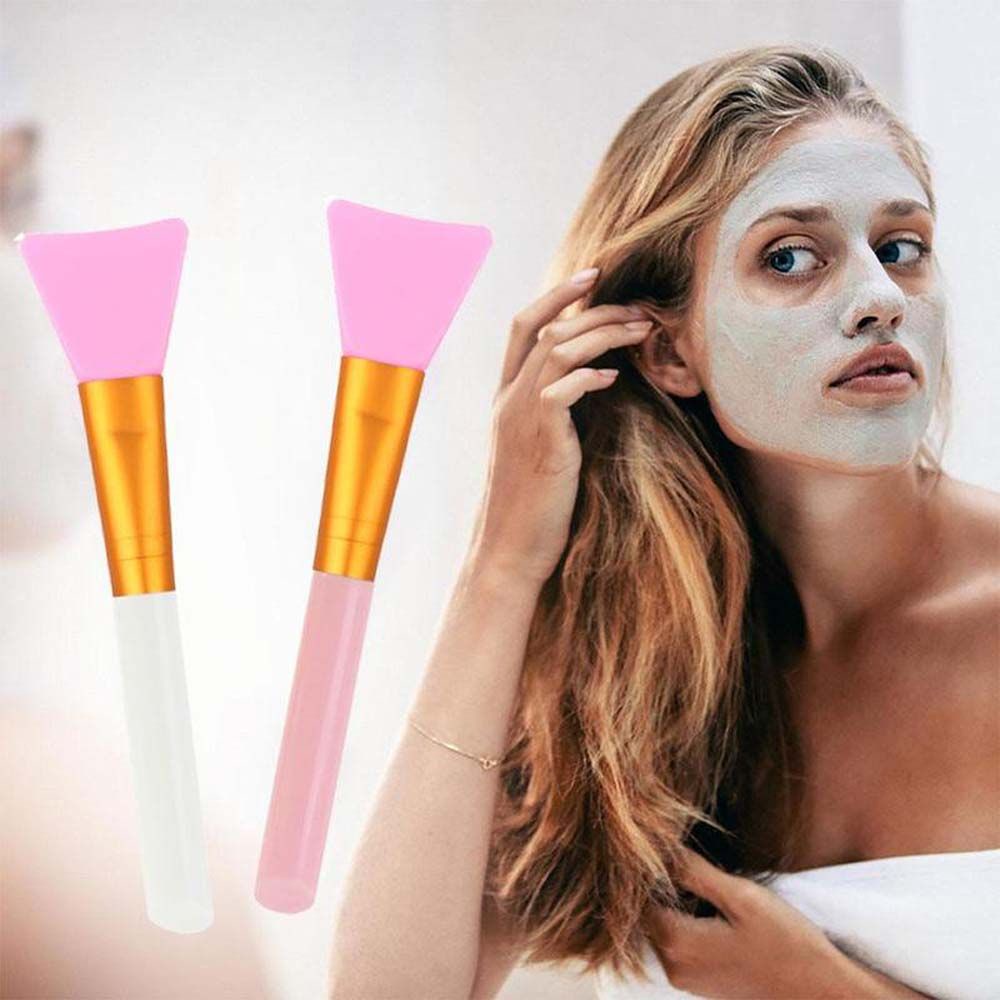 1 cọ trang điểm tán kem nền bằng silicone có thể tái sử dụng DIY