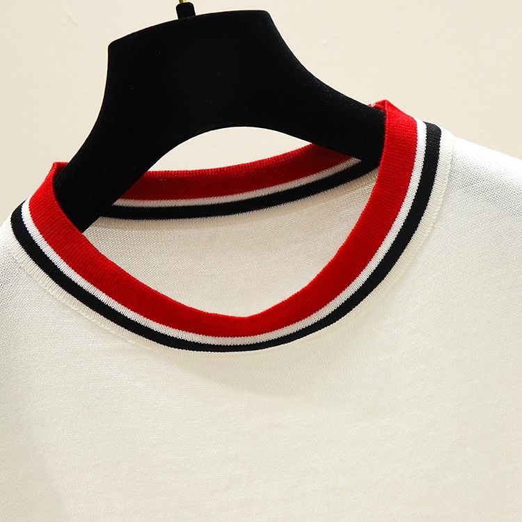 Áo nữ tay ngắn đơn giản phong cách Nhật Bản thời trang 2021 ngọt ngào cho nữ