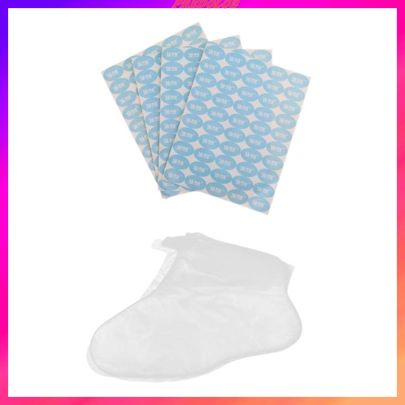 Set 200 Túi Nhựa Sáp Paraffin Dùng Một Lần Màu Trắng Siêu Bền