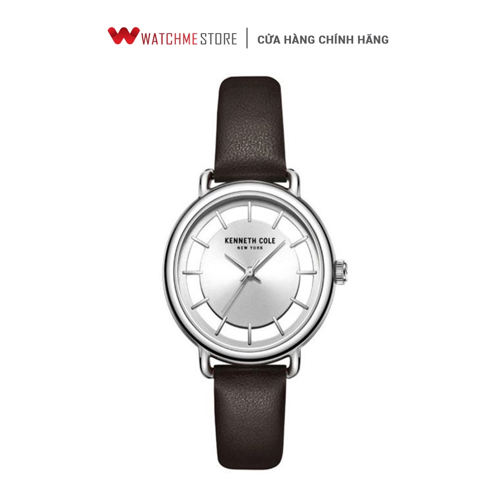 Đồng hồ Nữ Kenneth Cole dây da 34mm - Transparency KC50790005