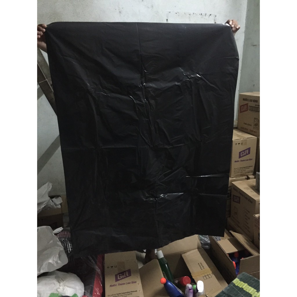 Túi đựng rác đen cực đại công nghiệp - 90x120cm - 1kg