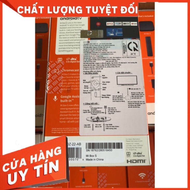 GIÁ SẬP SÀN Tivi Box Xiaomi Mi box S 4K SX 2020 Bản Quốc Tế Tiếng Việt Tìm Kiếm Giọng Nói GIÁ SẬP SÀN