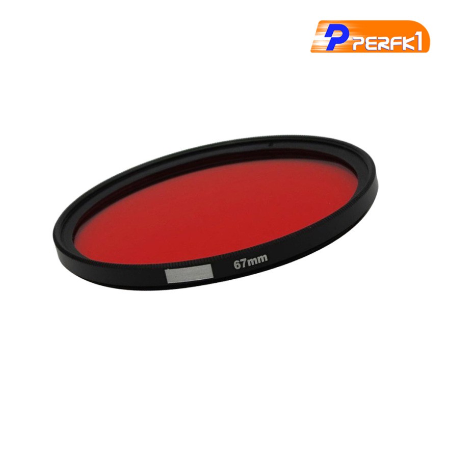 Bộ Lọc Màu Đỏ 67mm Cho Máy Ảnh Sony, Canon, Nikon