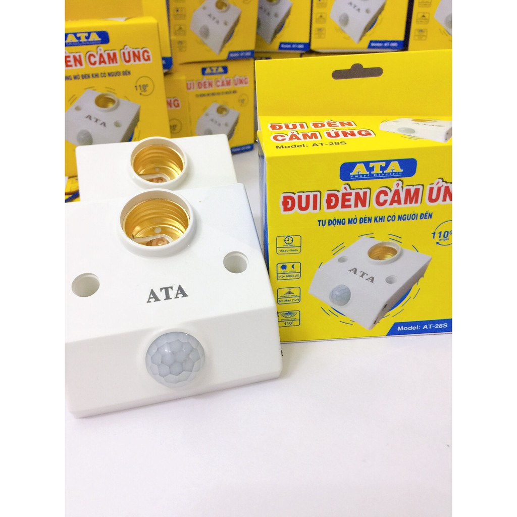 Đui đèn cảm ứng cao cấp ATA